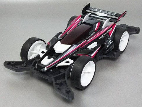 パーツ「DCR-02デクロス02ボディパーツセット(ライトスモーク)」 俺の黒デクロス02いいでしょ