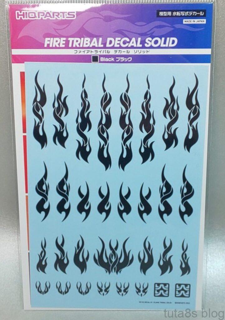 ｢HIQPARTSファイアトライバルデカールソリッド｣